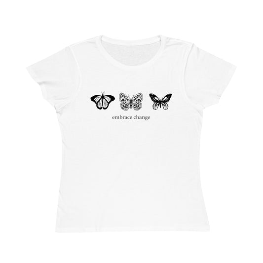 Organic Women's Embrace Change T-Shirt - The Oracle Alchemist