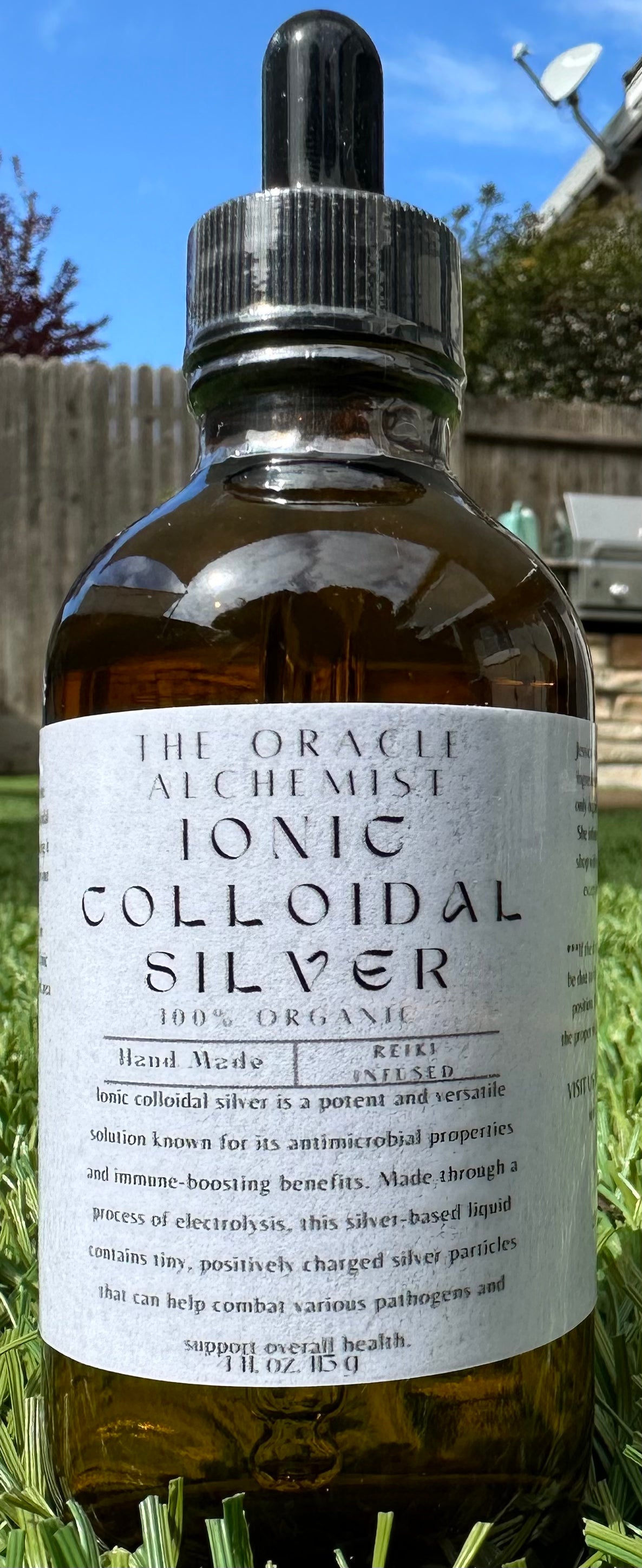 Ionic Colloidal Silver - The Oracle Alchemist