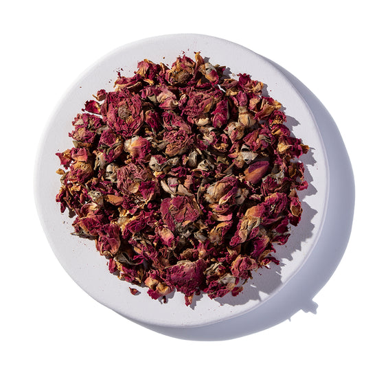 Organic Red Rose Buds and Petals - The Oracle Alchemist