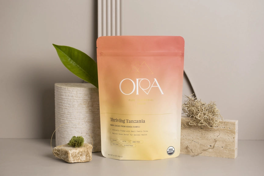 ORA Cacao - Thriving Tanzania 100% Cacao - Organic - Ceremonial - The Oracle Alchemist